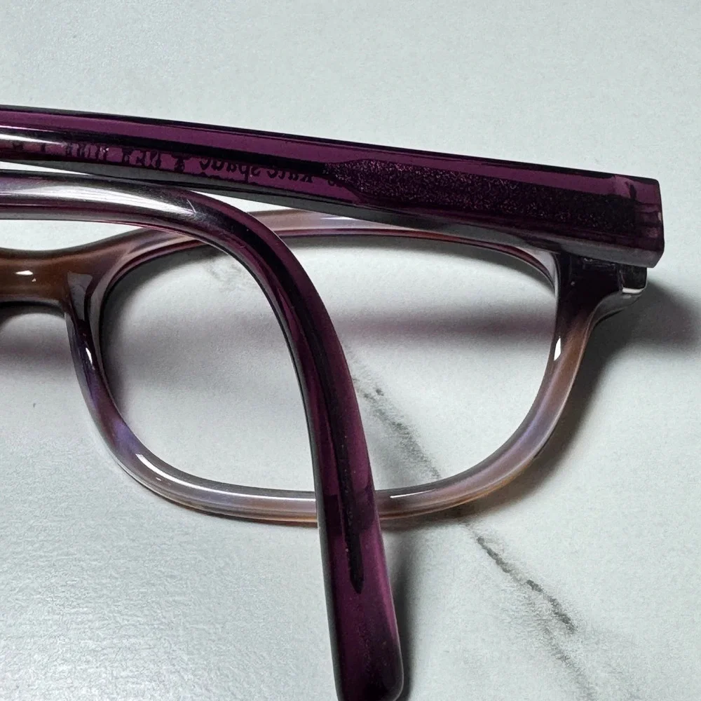 Kate Spade Blakely 0JLG Eyeglass Frames Tortoise Purple Glitter 50-16-135